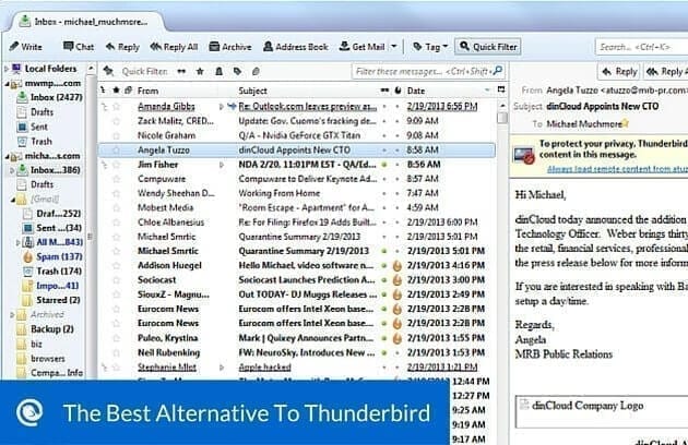sounds for thunderbird email notification mac
